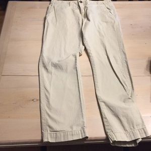 American Eagle slim straight khakis